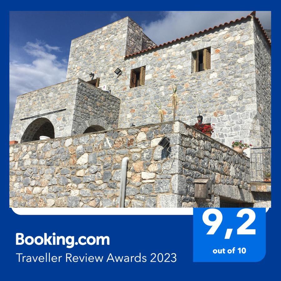 Πύργος Παραδοσιακός Με Μαγευτική Θέα - Villa Traditional Tower With Amazing Sea View อาเรโอโปลิส ภายนอก รูปภาพ